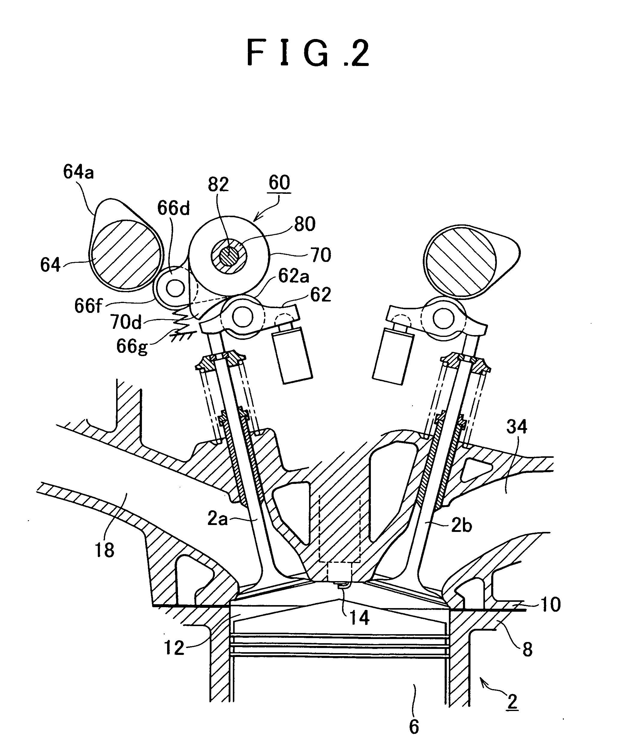 Failure diagnostic apparatus for variable valve mechanism of internal combustion engine and failure diagnostic method for variable valve mechanism