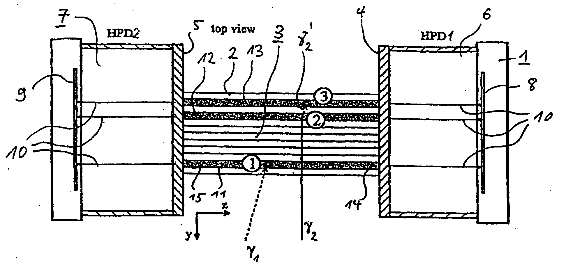 Gamma ray detector for positron emission tomography (pet) and single photon emisson computed tomography (spect)