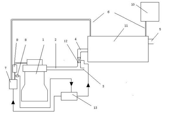 High-viscosity fuel preheating system for diesel engine