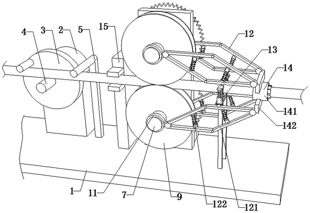 Steel bar bending device for house construction