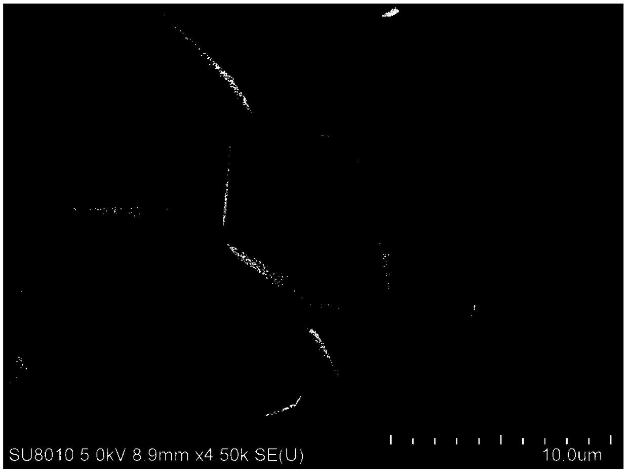 Yttrium lithium fluoride-doped scintillating microcrystal and preparation method and application thereof