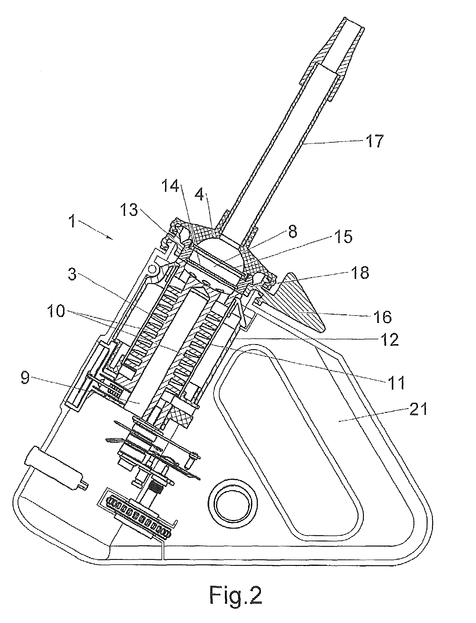 Vaporizer with combined air and radiation heating