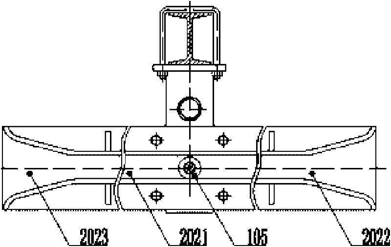 Fixed type rope clip device capable of turning