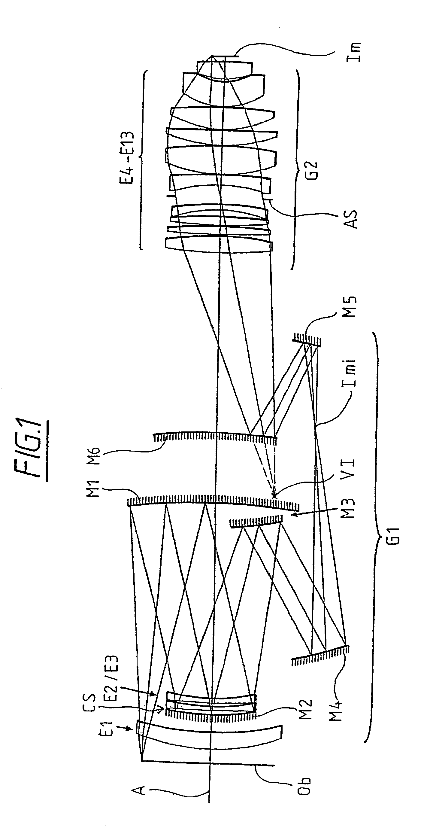 Catadioptric projection system for 157 nm lithography