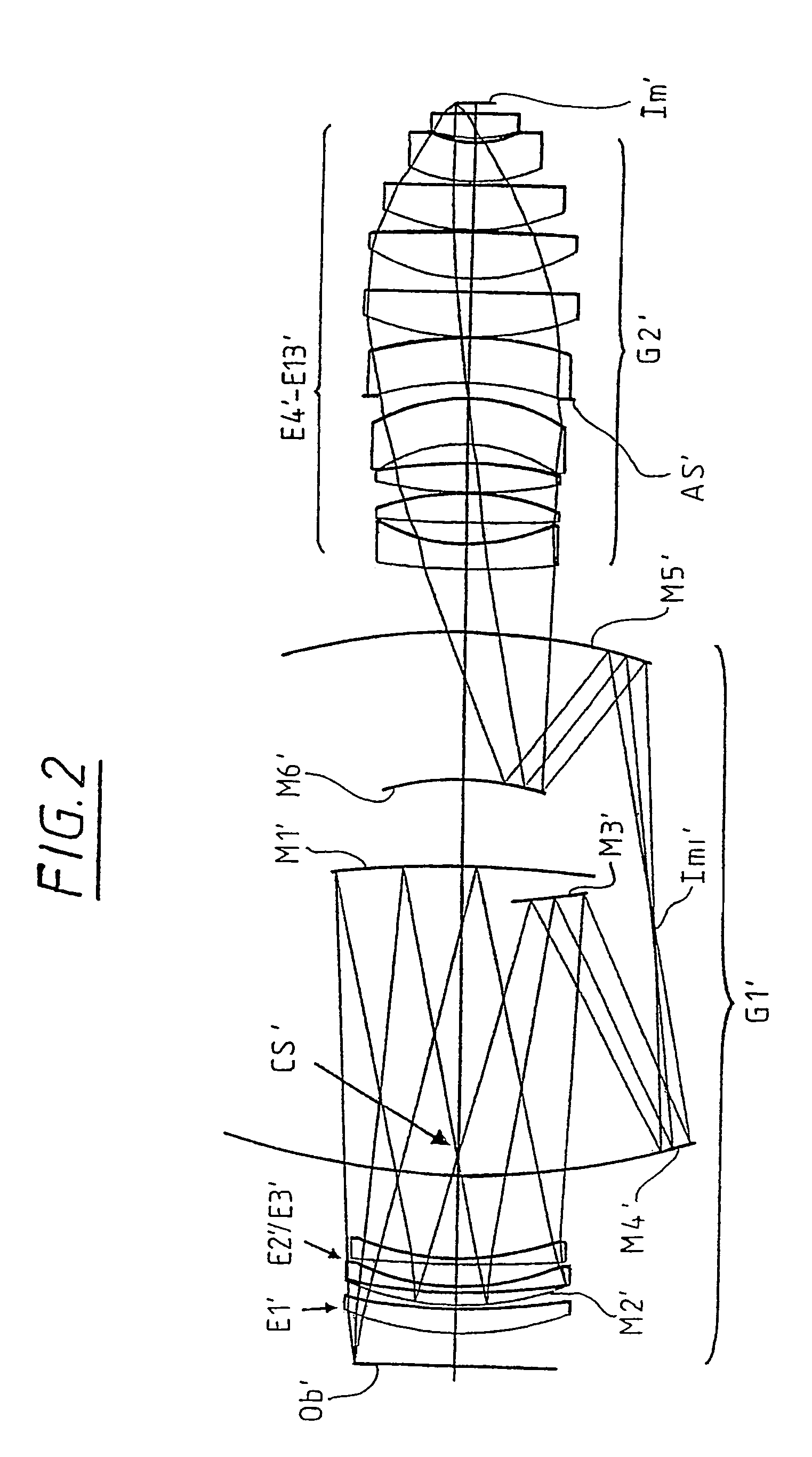 Catadioptric projection system for 157 nm lithography