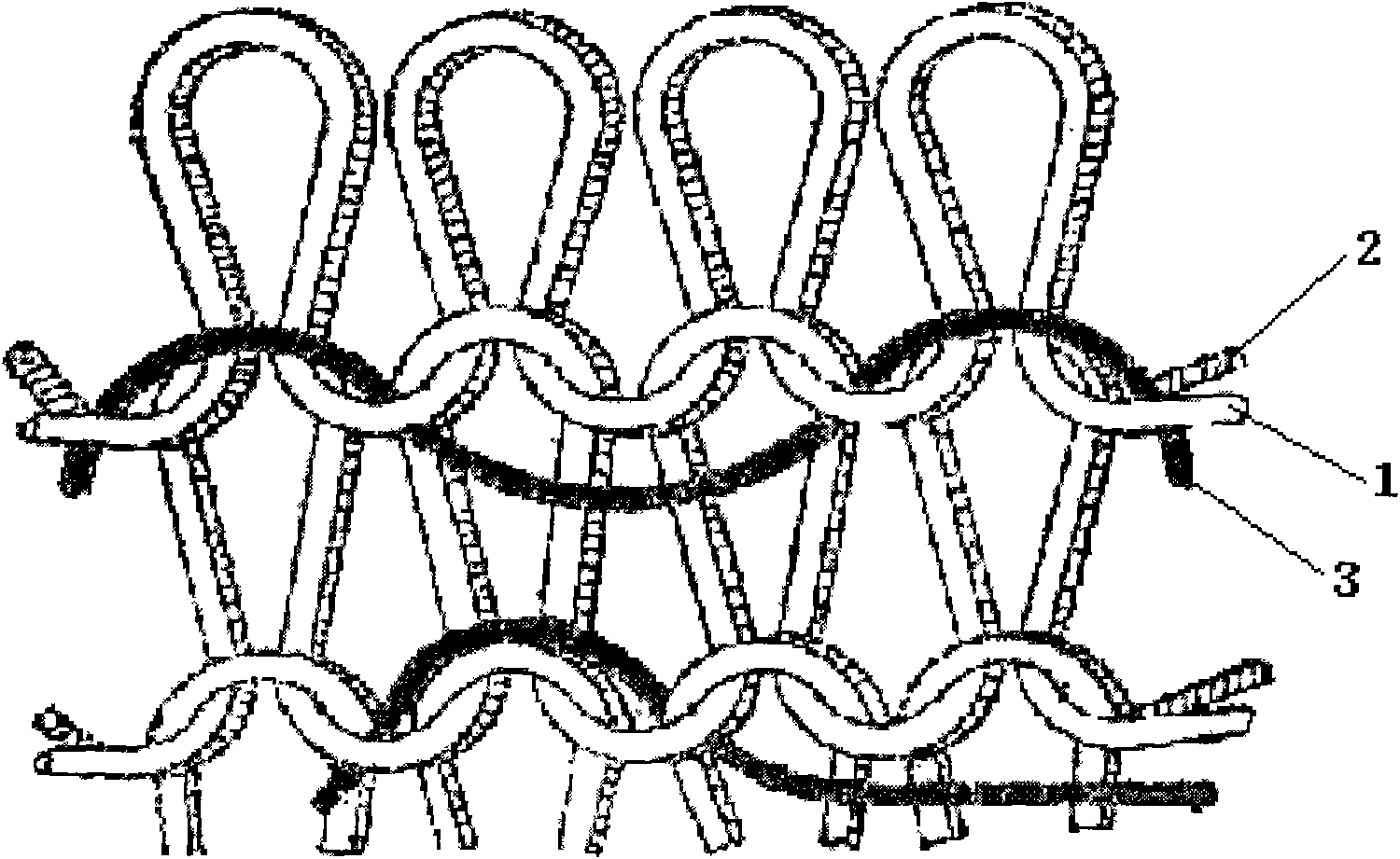 High-strength and high-modulus polyethylene fiber/spandex coated wire and high-performance protective socks using same