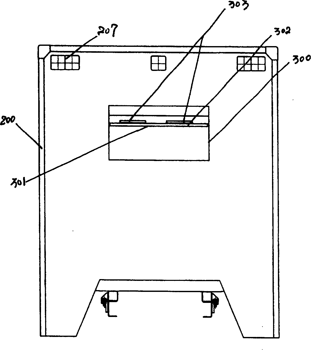 Negative pressure ambulance capable of preventing cross infection of doctor and patient