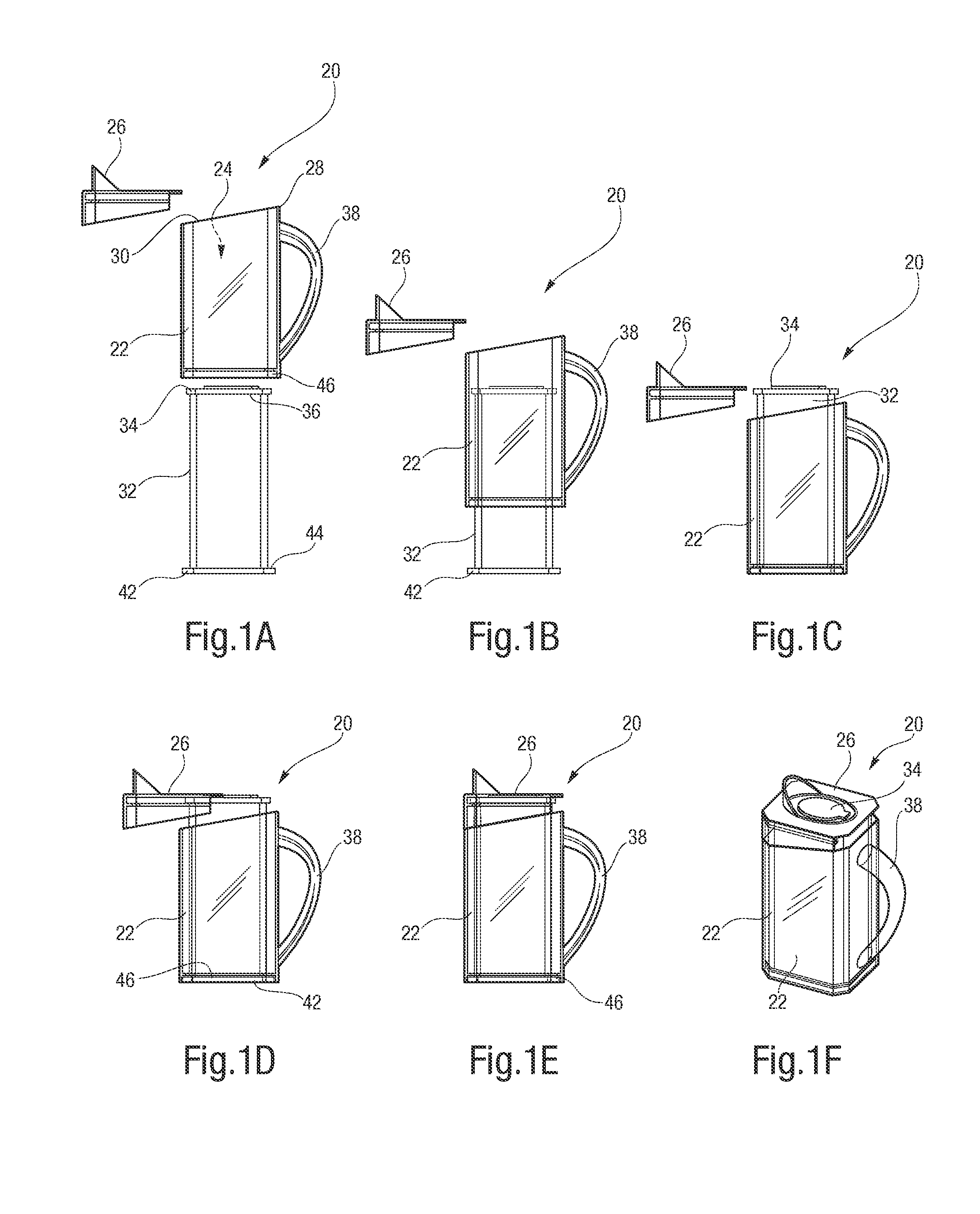 Refillable container with a zero waste dispensing system