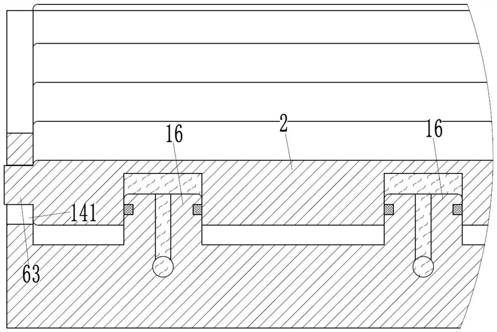 A hydraulically supported training ladder