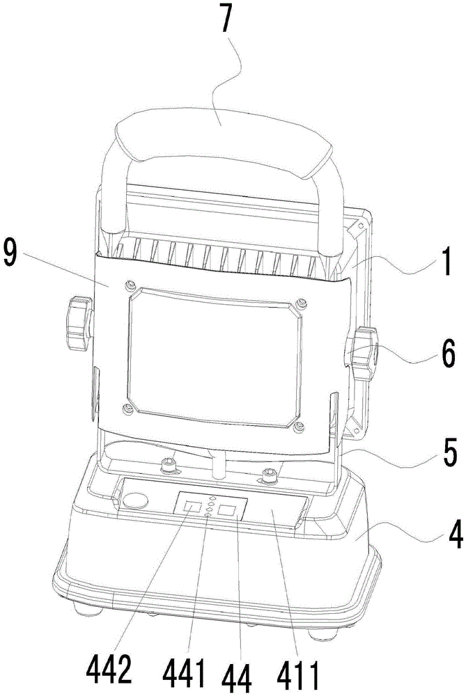 A kind of multifunctional vehicle lamp