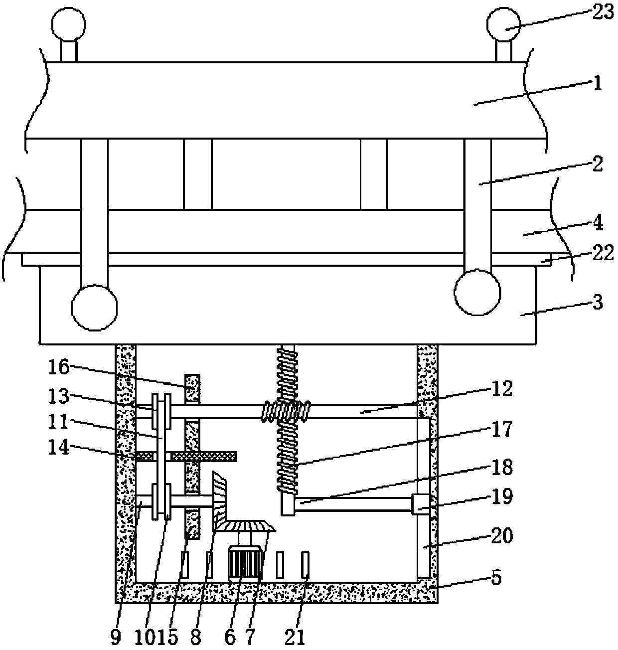 Environmental carbon gold horizontal battery assembling line