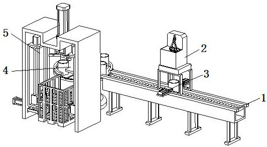 Workshop loading and transporting equipment for tetrabromobisphenol A