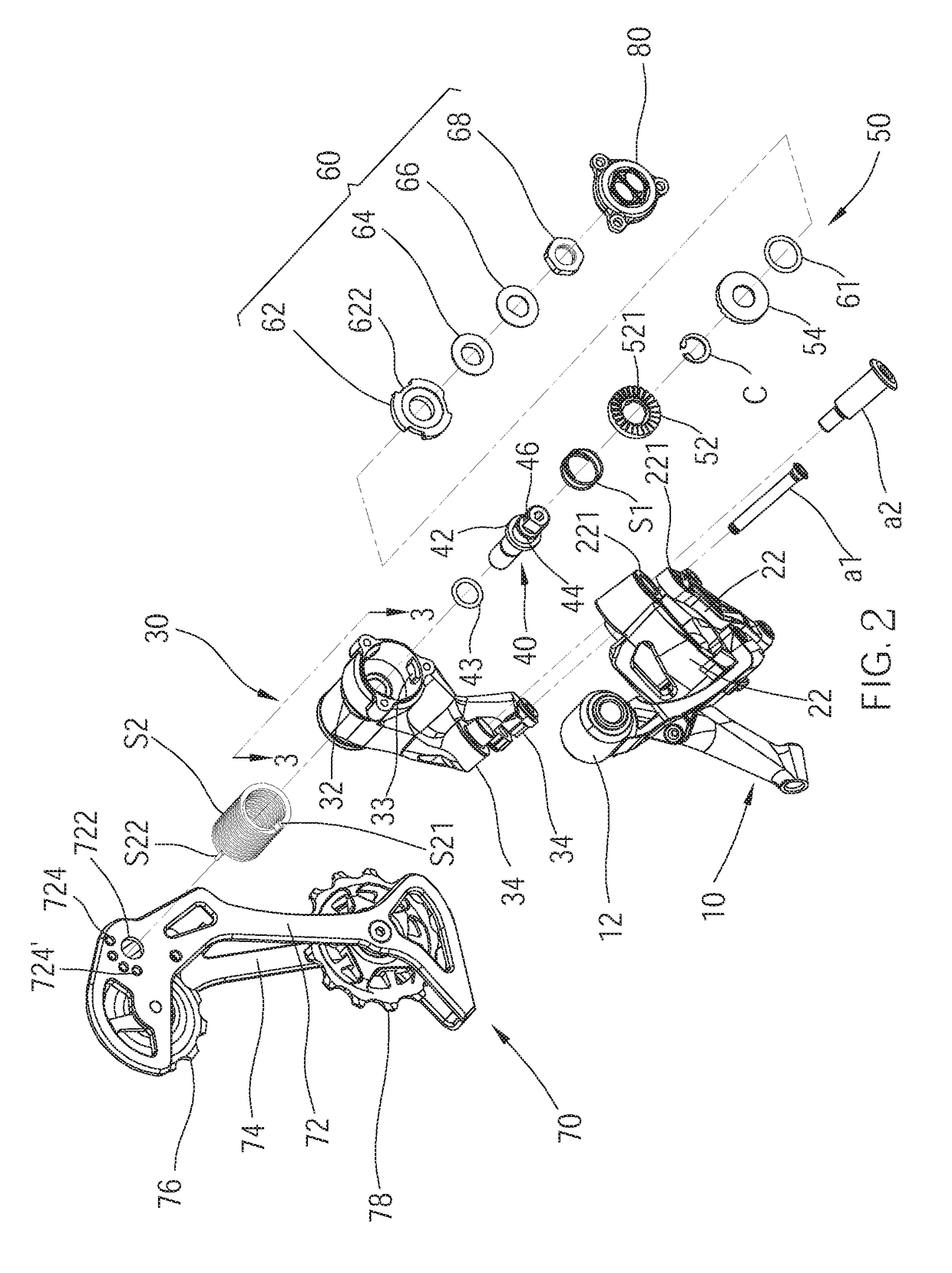 Bicycle rear derailleur