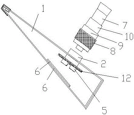 Vacuum bag assembly for carbon fiber composite material and vacuum pumping method thereof