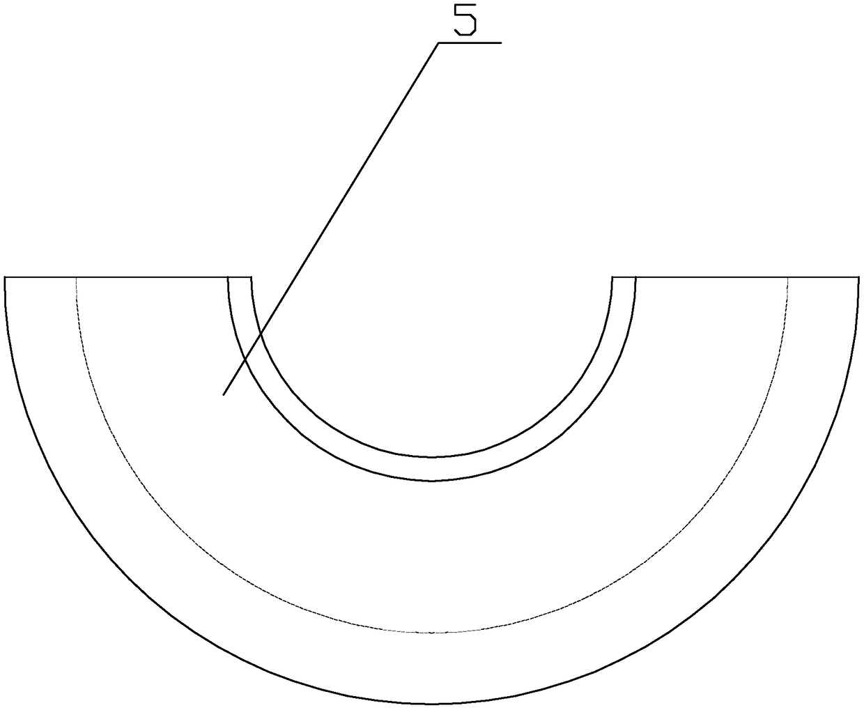 Vapor seal measuring tool machining method