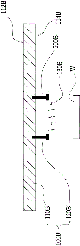 Probe card structure, assembling method thereof and replacing method thereof