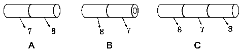 Cigarette filter tip with high interception efficiency and application