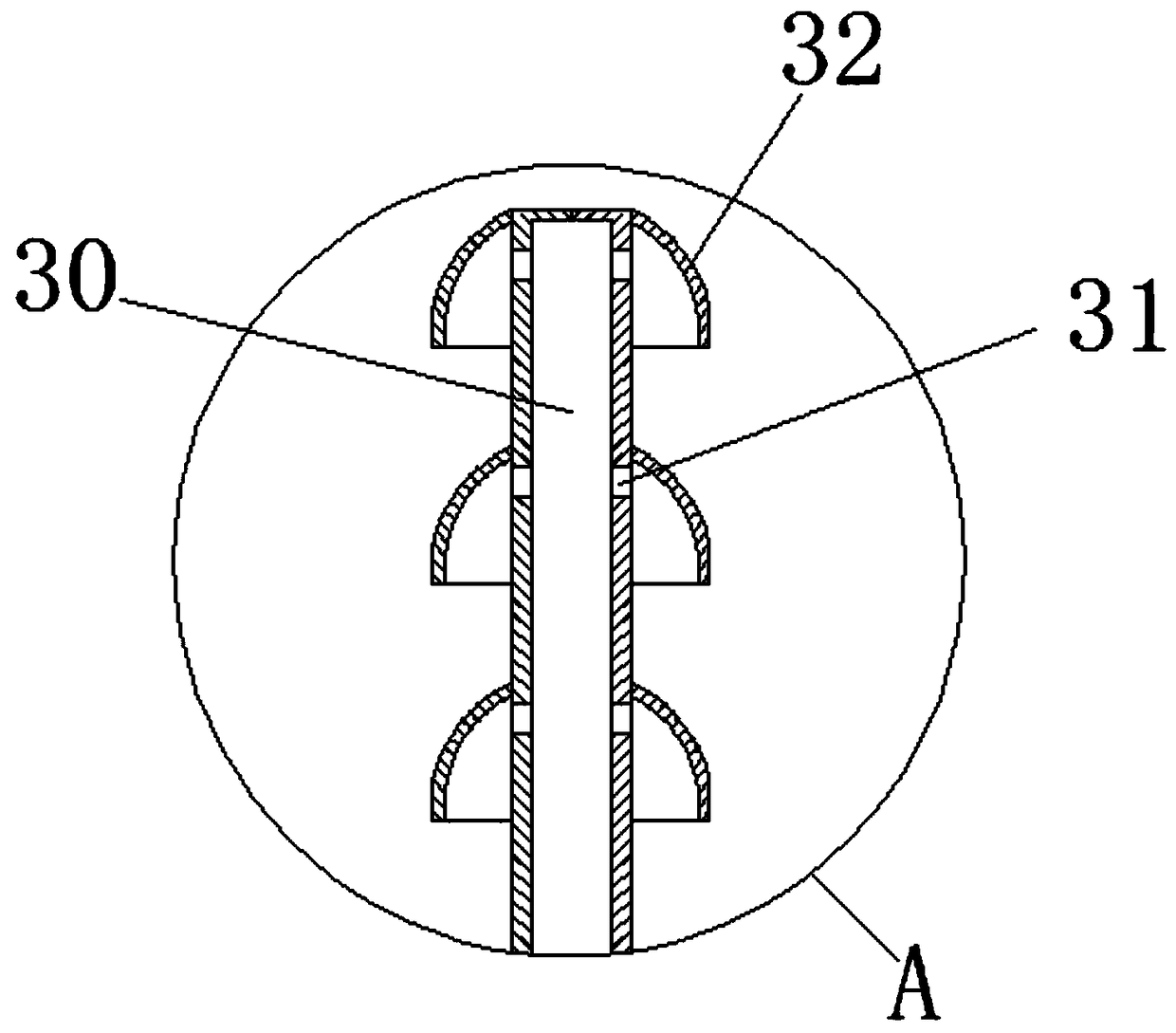 Gauze drying and disinfecting device