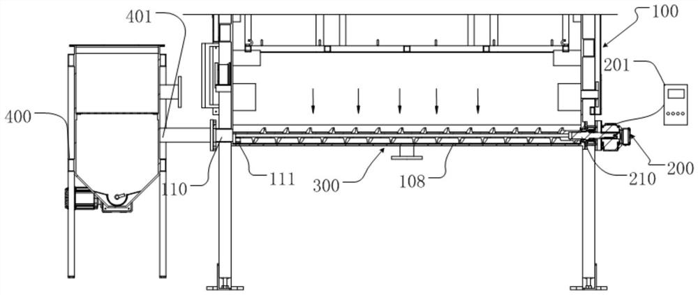 Device for conveying coating