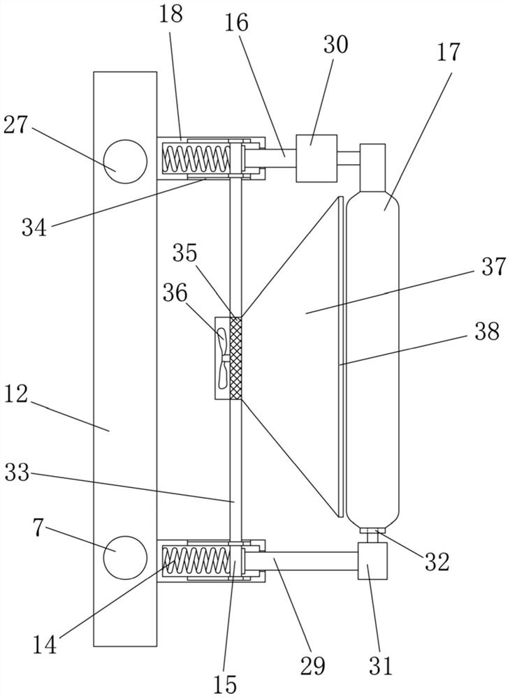 Wallpaper pasting device for building decoration