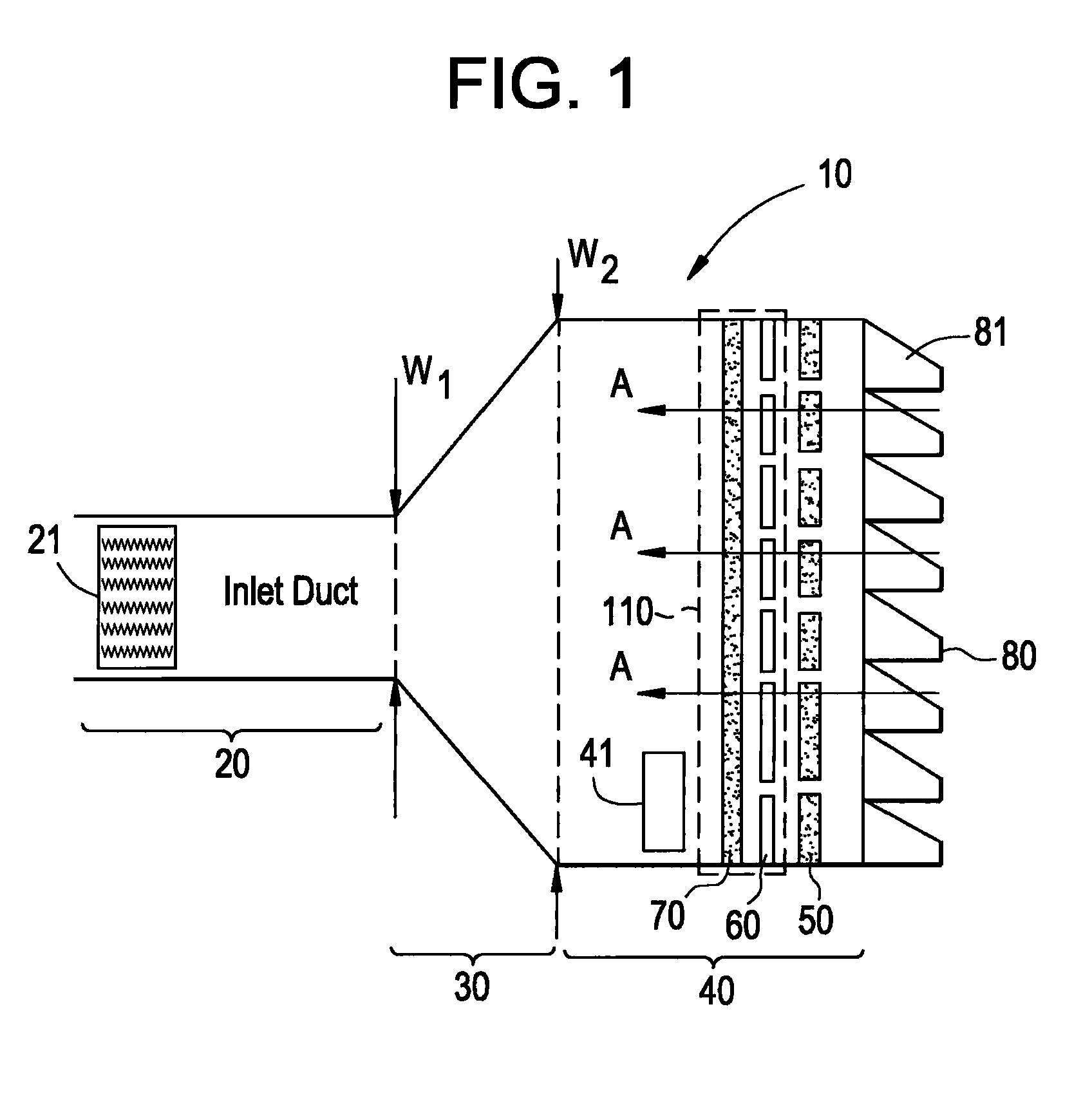 Filtration system for gas turbines