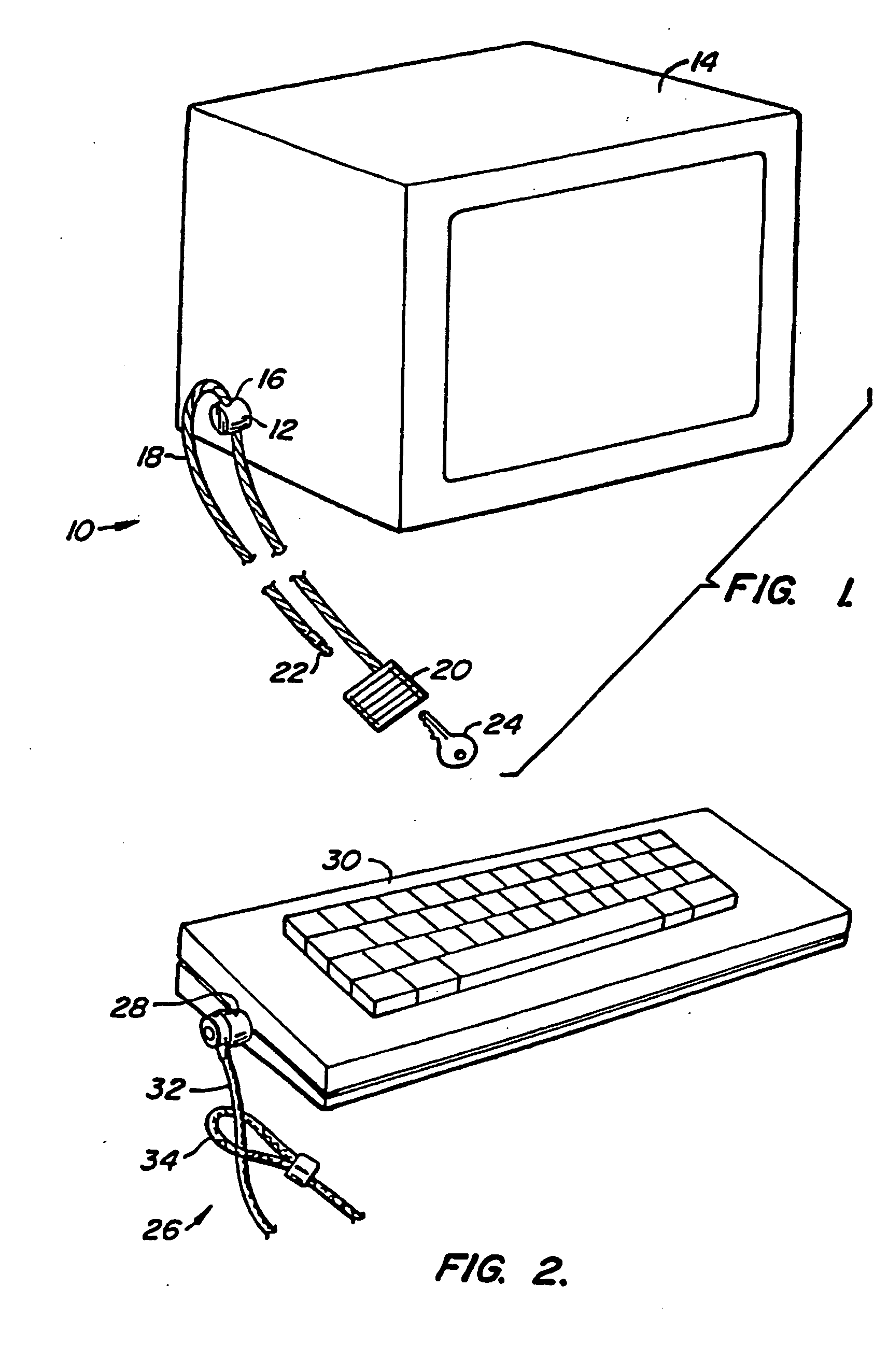 Computer physical security device