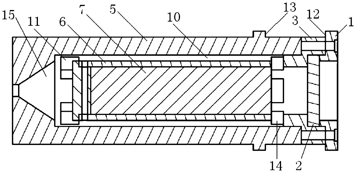 Rotation-driven charge structure for combined laser chemical propulsion