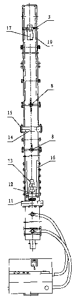 Stretching time-delay test machine