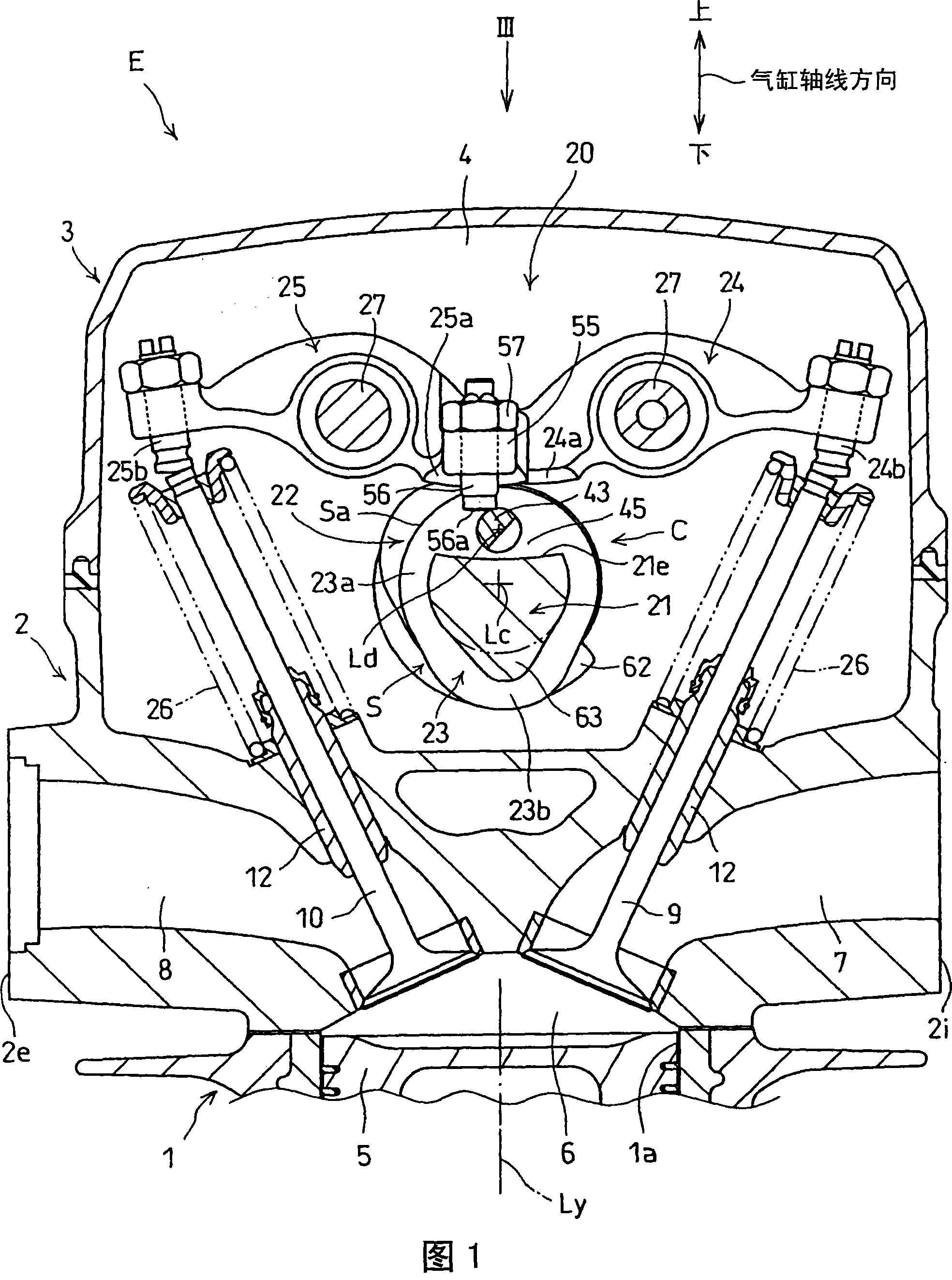 Internal-combustion engine with decompressor