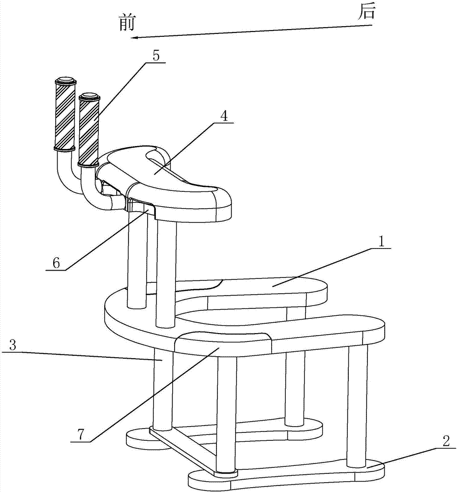 Novel midwifery stool