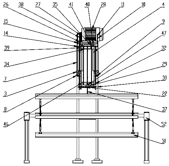 Automatic skein braiding machine