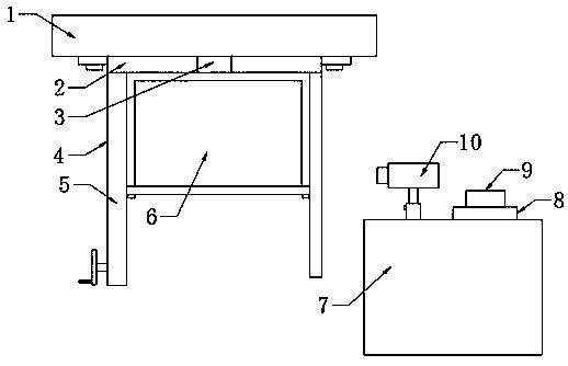 Remote teaching display device based on Internet education