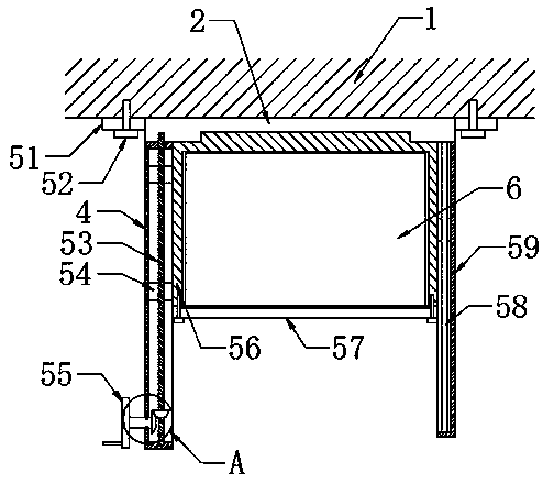 Remote teaching display device based on Internet education