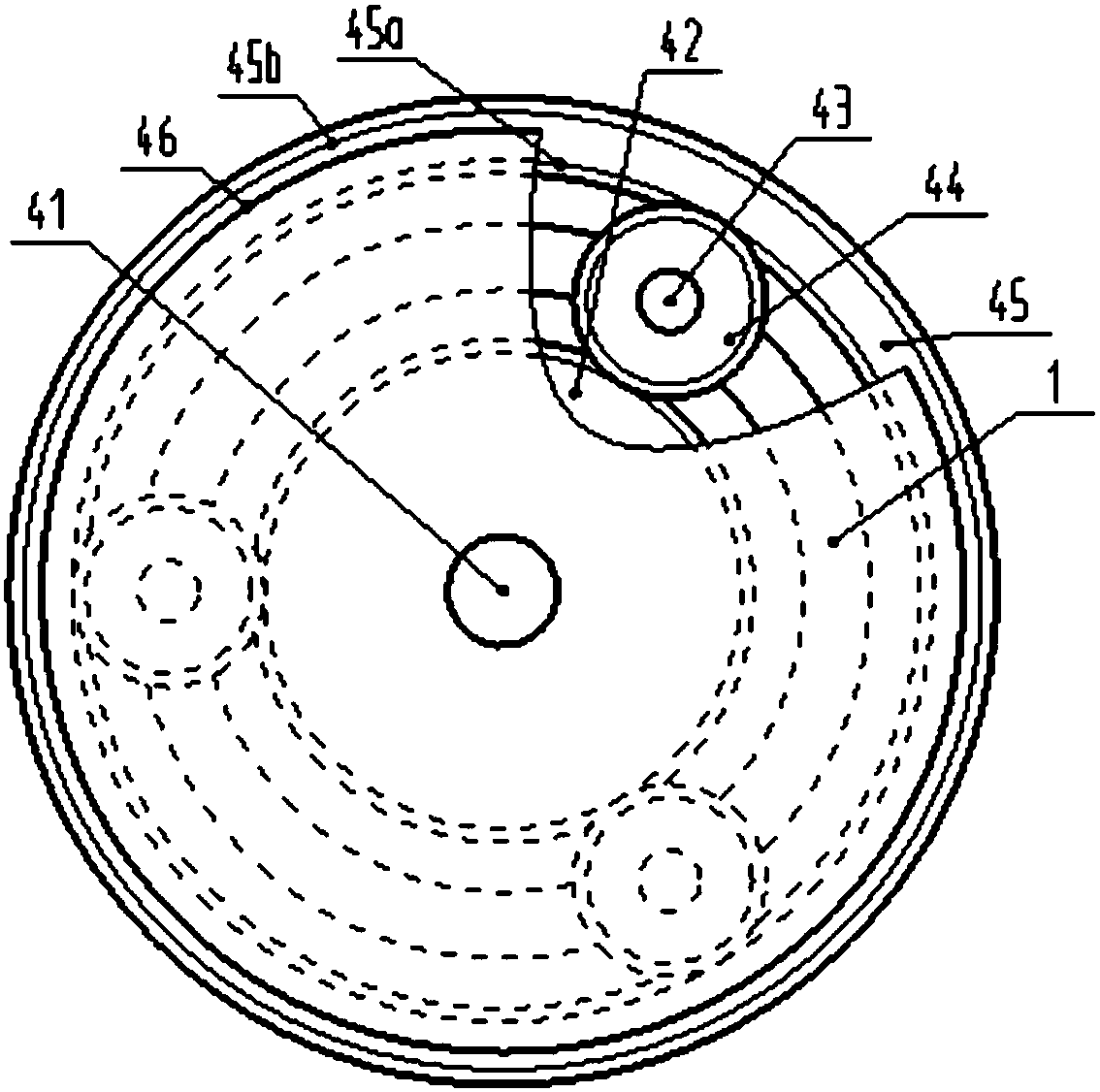 Driving device with power-assisted travelling and stairs climbing functions