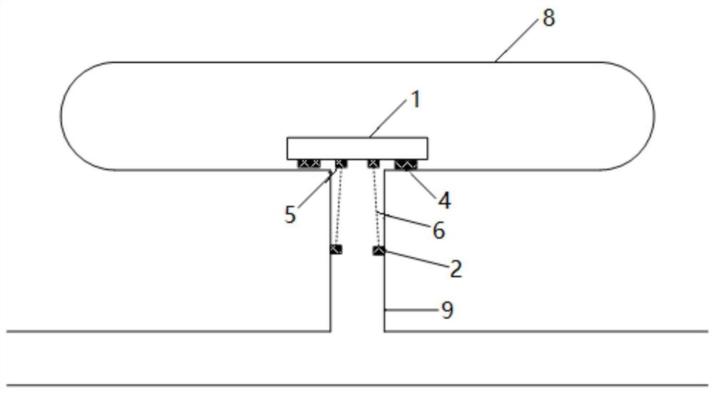 Hydropower station surge chamber non-welding sealing tool and installation method thereof