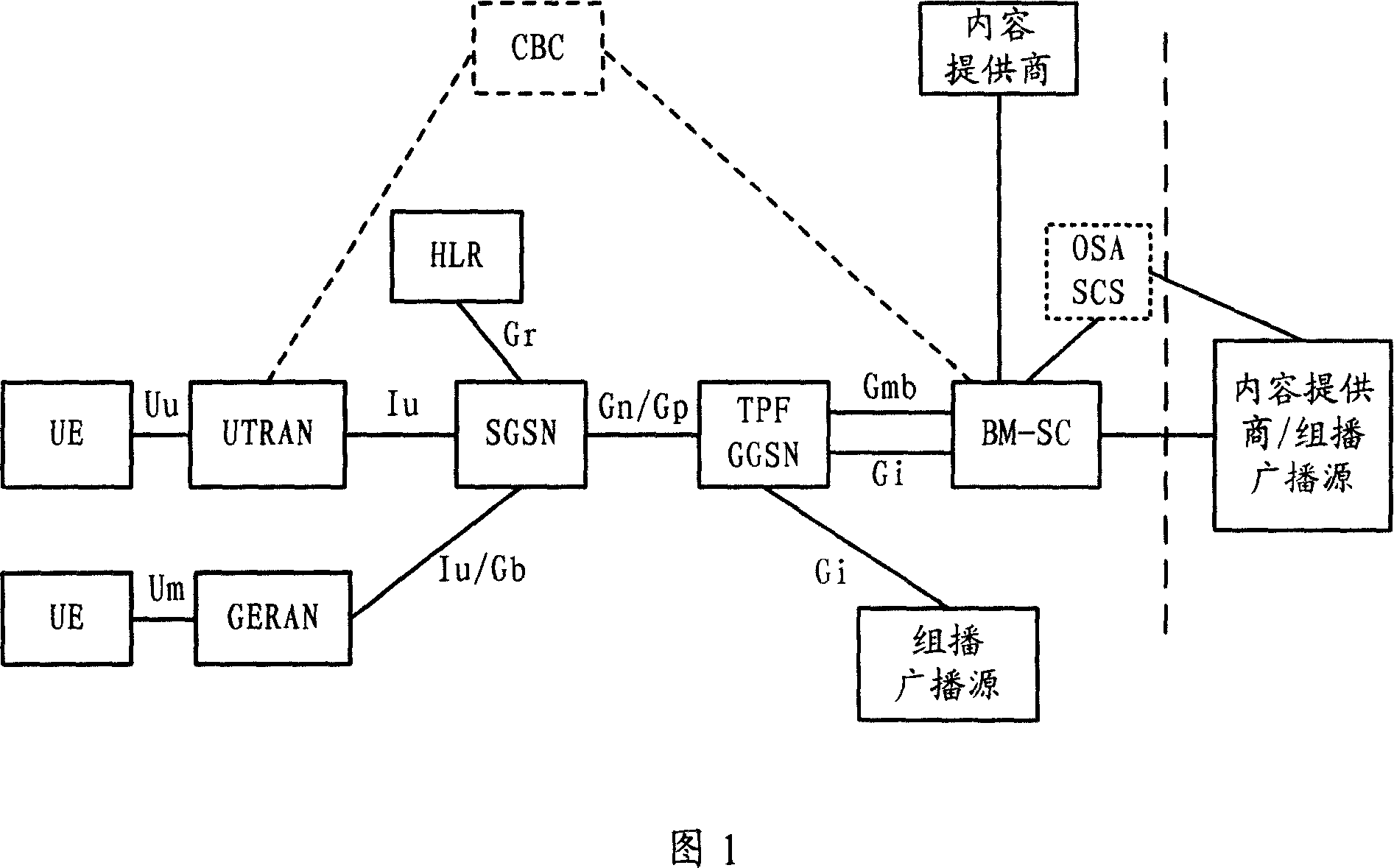 Set up method and its system for broadcast multi-cast service transmission mode