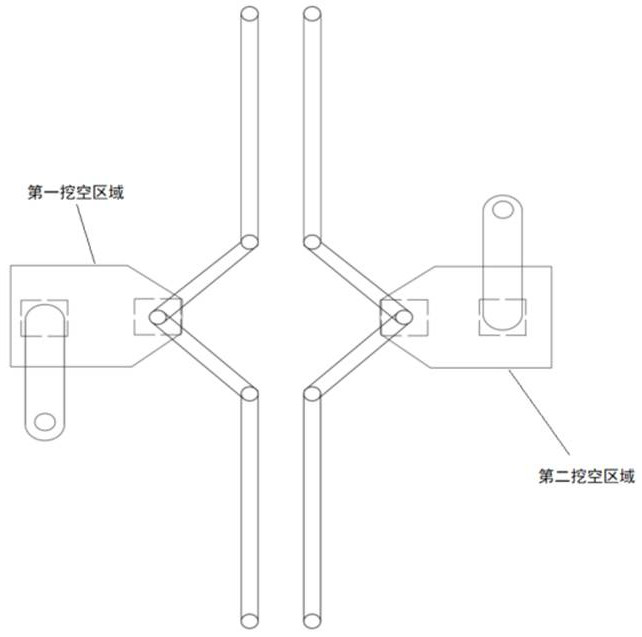 PCB structure for wiring of electrostatic protection device and signal test equipment