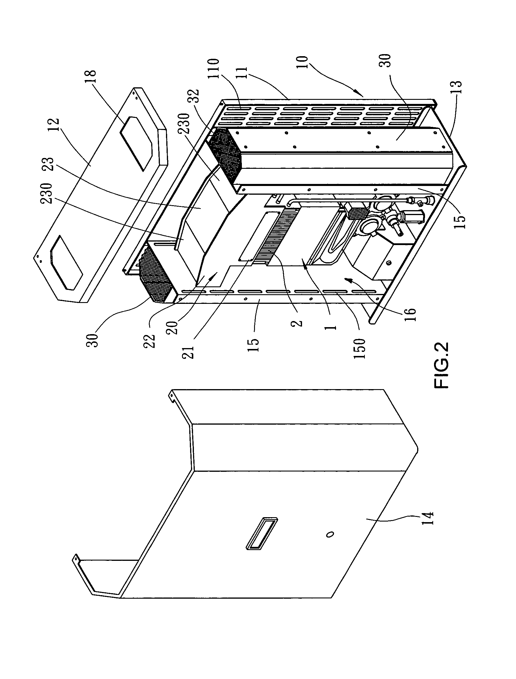 Water heater having windproof effect