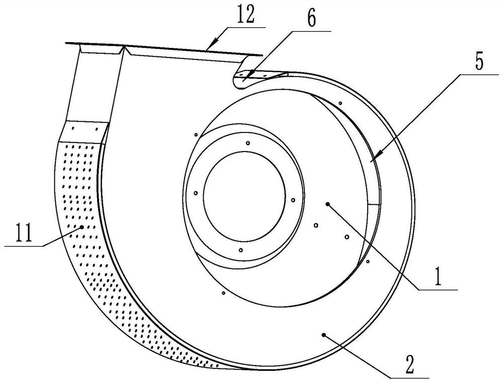 Three-dimensional noise reduction integrated stove