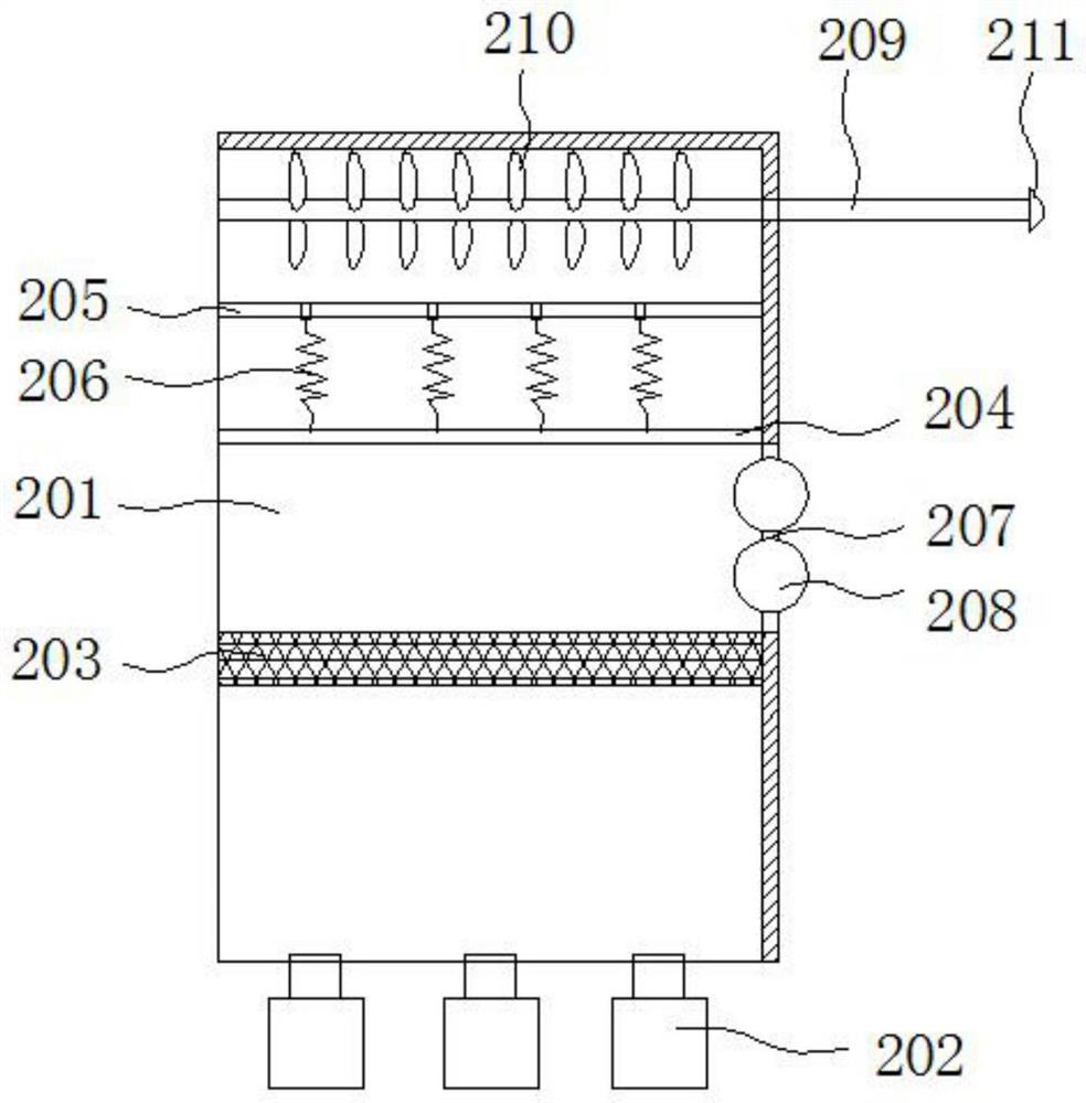 Melt-blown cloth winding device