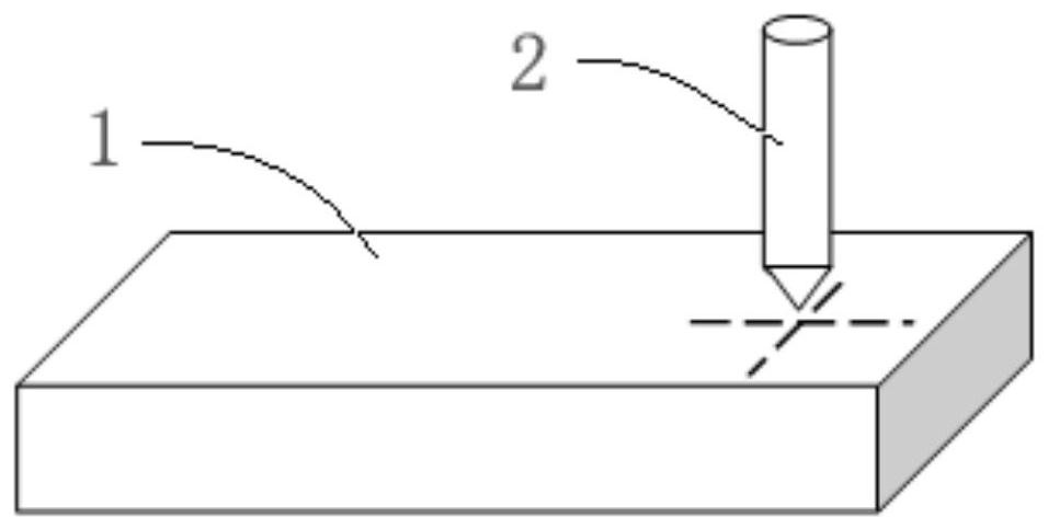 Processing method of oxygen, nitrogen and hydrogen analysis test sample by using coring drill