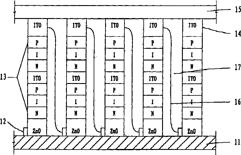 Flexible solar power generation cell