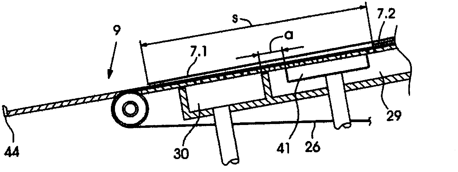 Suction band table