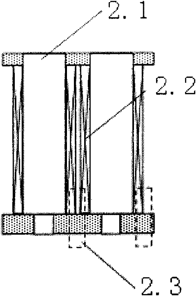 Braille convex-concave point control structure and progressive full-page driving Braille display