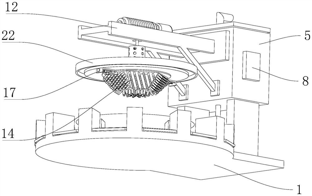 Pollution-free water supply device for domestic chicken breeding and water supply method