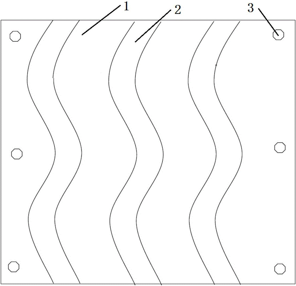 Flexible connecting board for power battery and machining method for soft connecting board