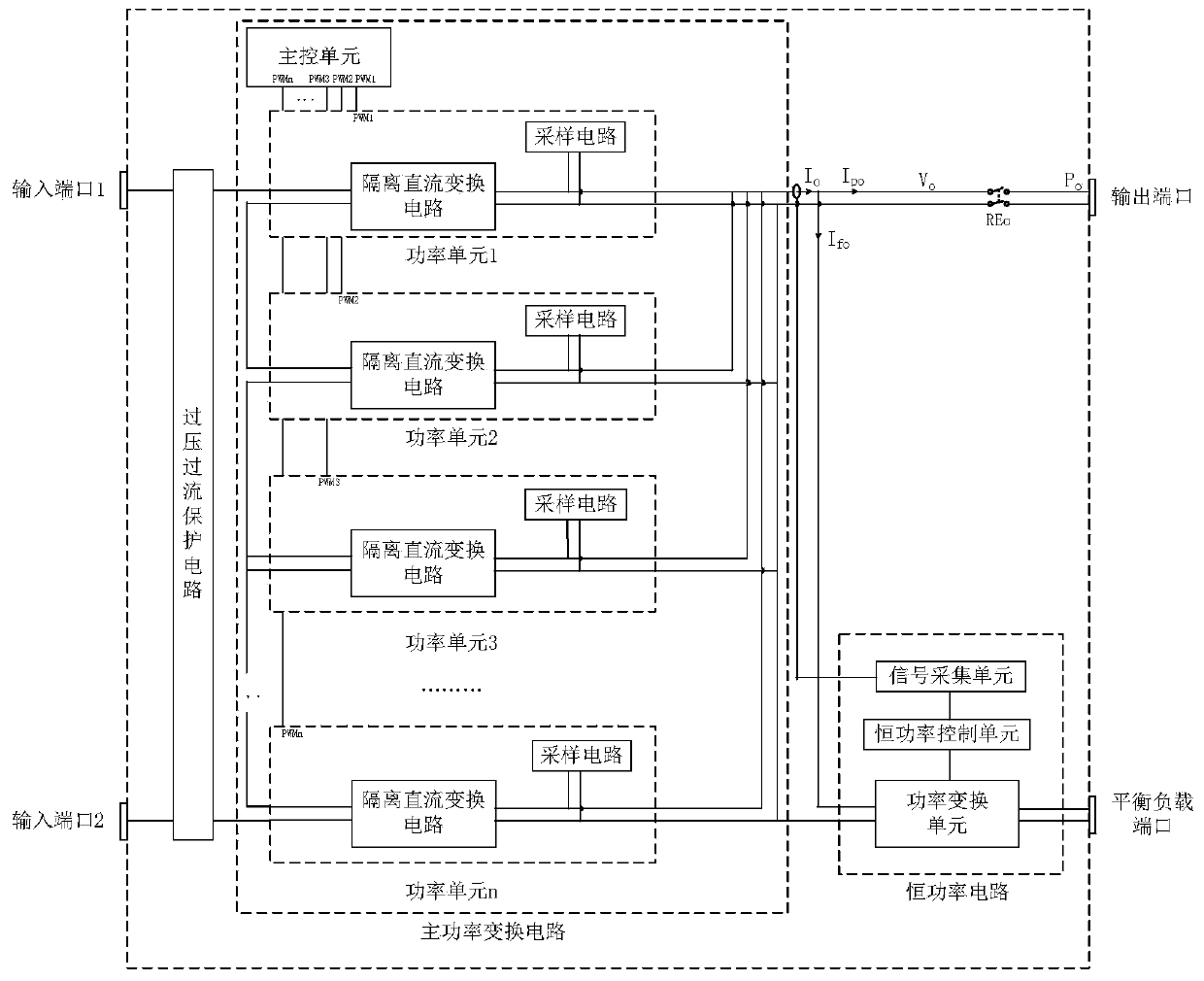 Underwater power supply suitable for constant-current power supply type seabed observation network