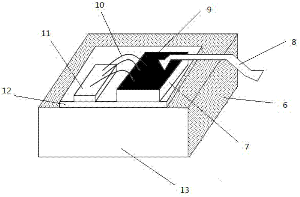 Solder distribution of a heat dissipation module of a semiconductor device