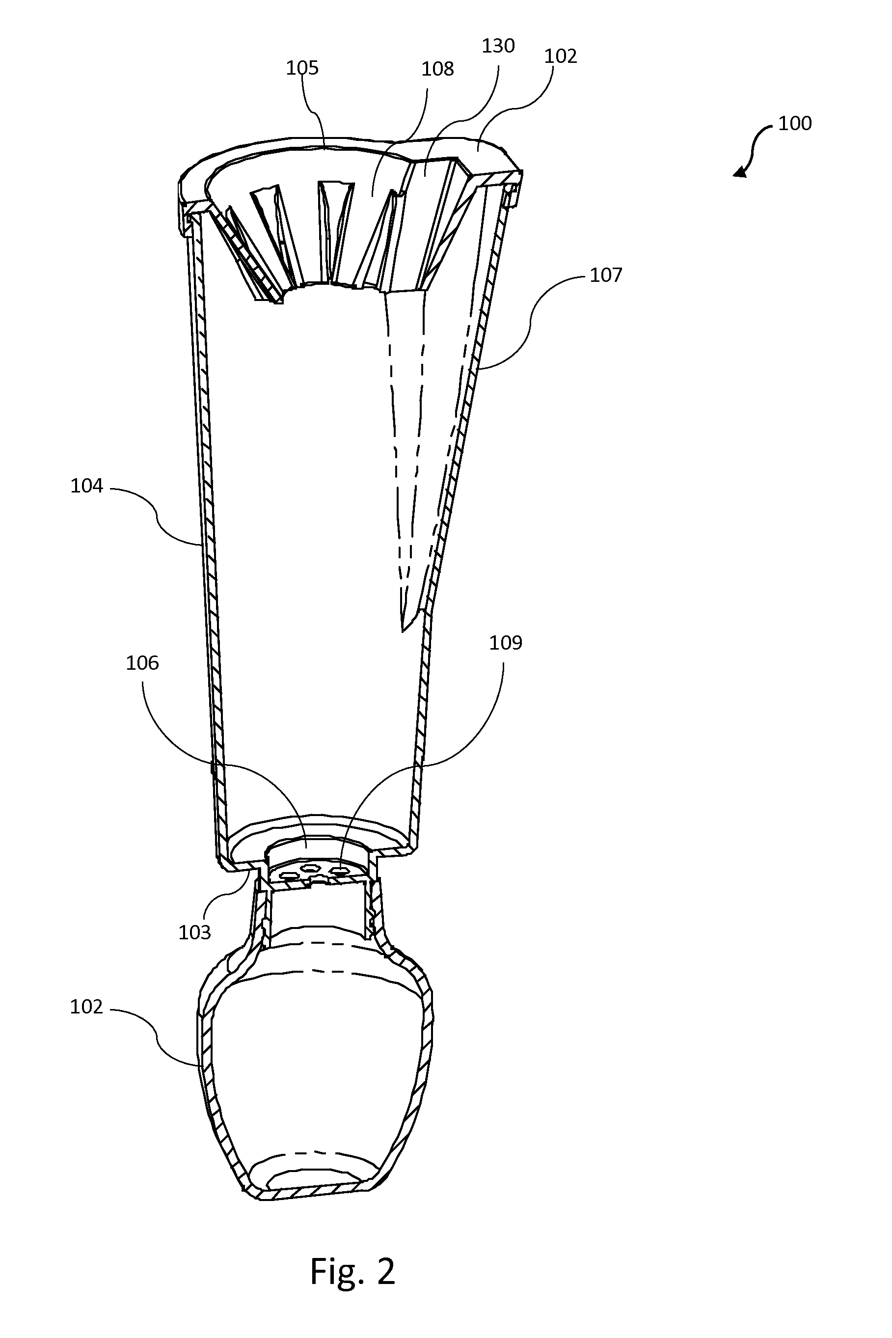 Portable animal paw washing device