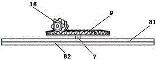 Movable multifunctional train test platform with movable model